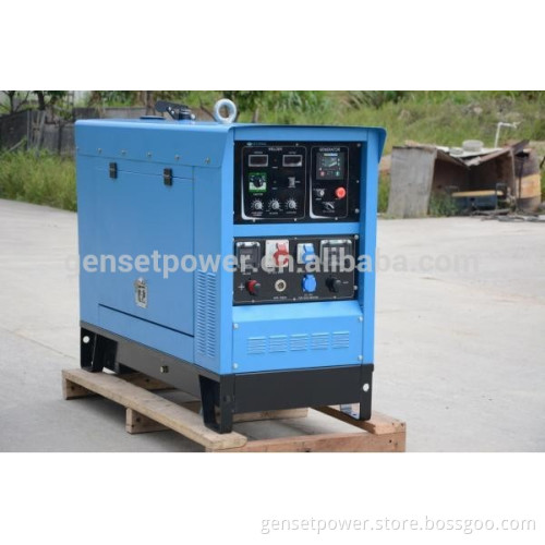 10kva 400amp ARC Silent generator welders